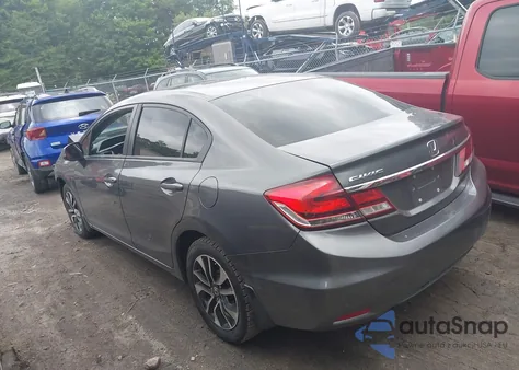 2013 Honda Civic Ex from USA, damaged, VIN 2HGFB2F87DH537738